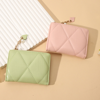 Pearl pendant ~ Simple multi-color two-fold large capacity WALLET cross-border new coin wallet ladies spot wallet