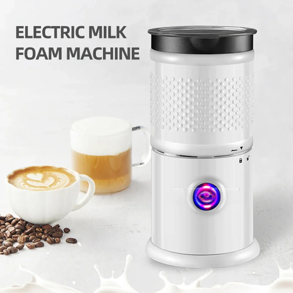 Electric Milk Frother Automatic Foam Maker Latte Hot Cold Milk Foamer Espumador De Leche Electrico