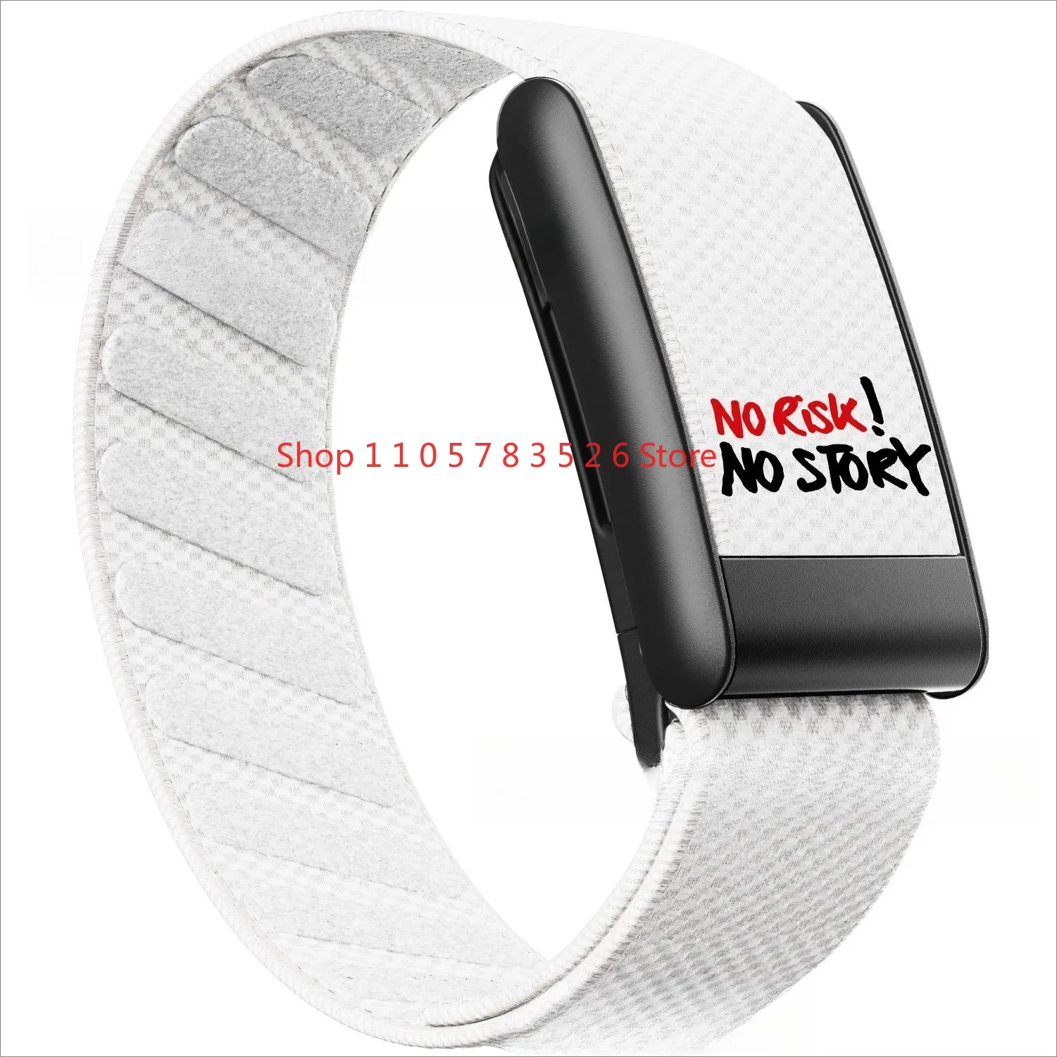2026 Geeignet für WHOOP5.0/MG Nylon-Druckarmband mit schwarzem U-förmigem Rahmen, silbernem U-förmigem Rahmen und goldenem U-förmigem Rahmen. – Detail 8