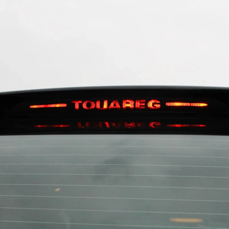 Автомобильные аксессуары для Touareg 2011-2017, Автомобильные стоп-сигналы, декоративная крышка, стоп-сигнал, наклейки, модифицированные Углеродные волокна, автостайлинг