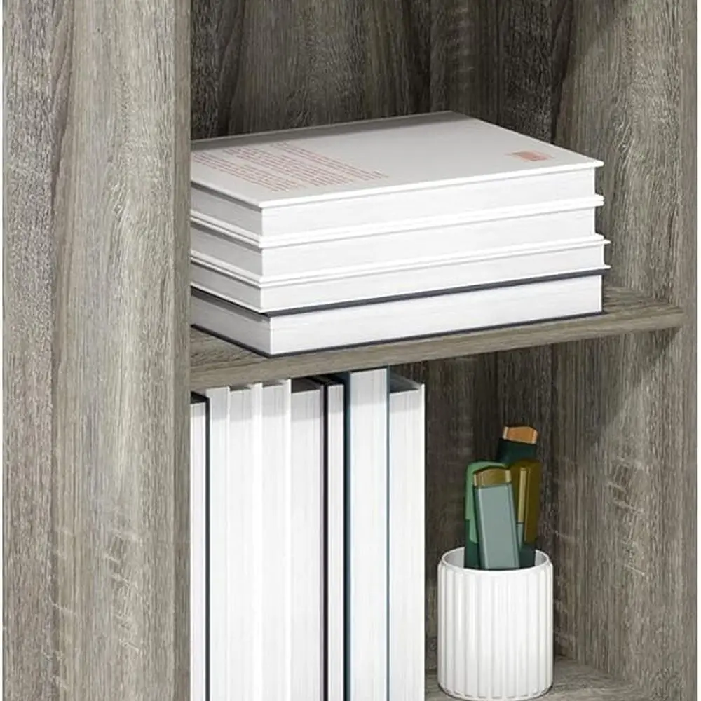 

Luder Bookcase / Book / Storage, 4-Tier, French Oak