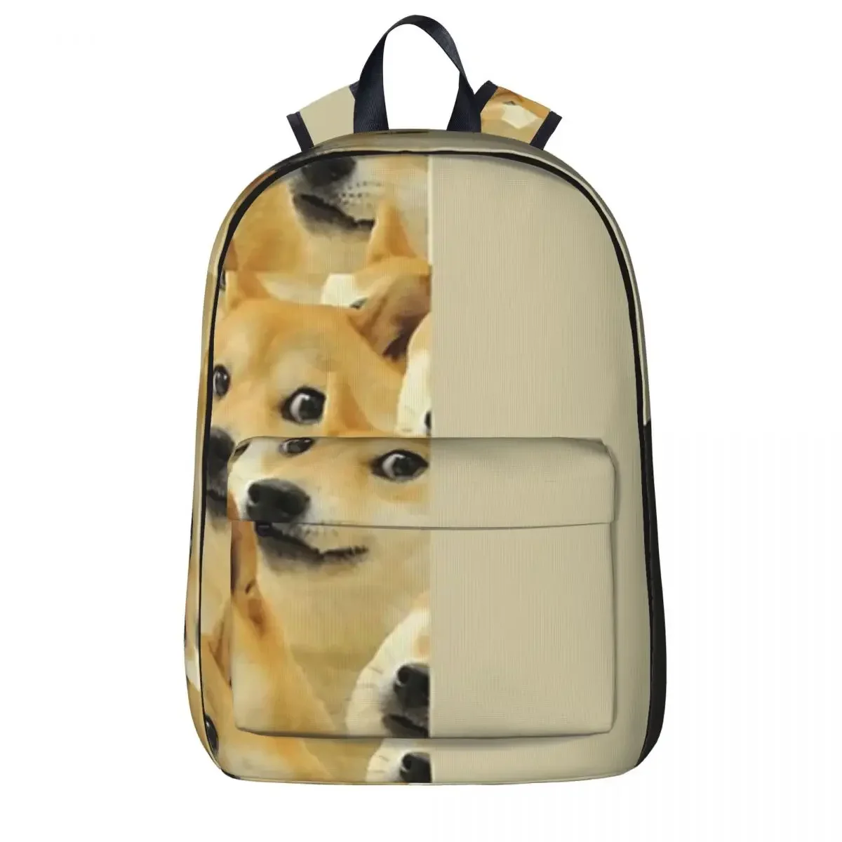 

Doge Shiba Inu Memes Backpacks Boys Girls Bookbag Students School Bags Cartoon Kids Rucksack Travel Rucksack Shoulder Bag