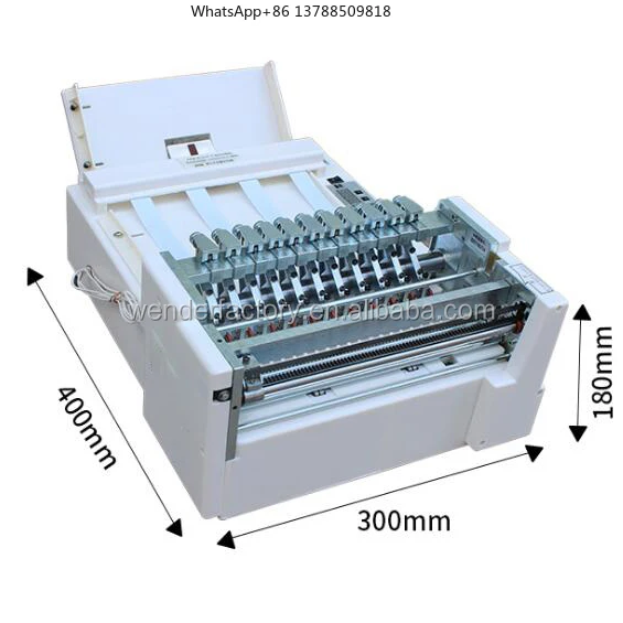 A4 Economy Single Mode) Desktop Automatic Feeding Paper 7000 Times/hour Self-adhesive Half Cutting A4 Paper Slitting Machine