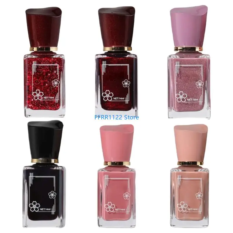 

Y1UF Breathable Polishes Glitters Manicure Ornament Quick Dry Varnish