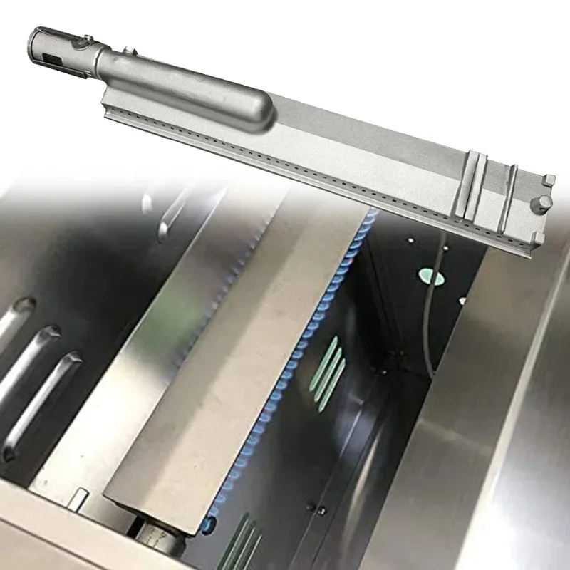 Linear Bar Shaped Stove Head, Precision Cast Stainless Steel Die-casting Stove Head, Outdoor Barbecue Stove Head Accessories