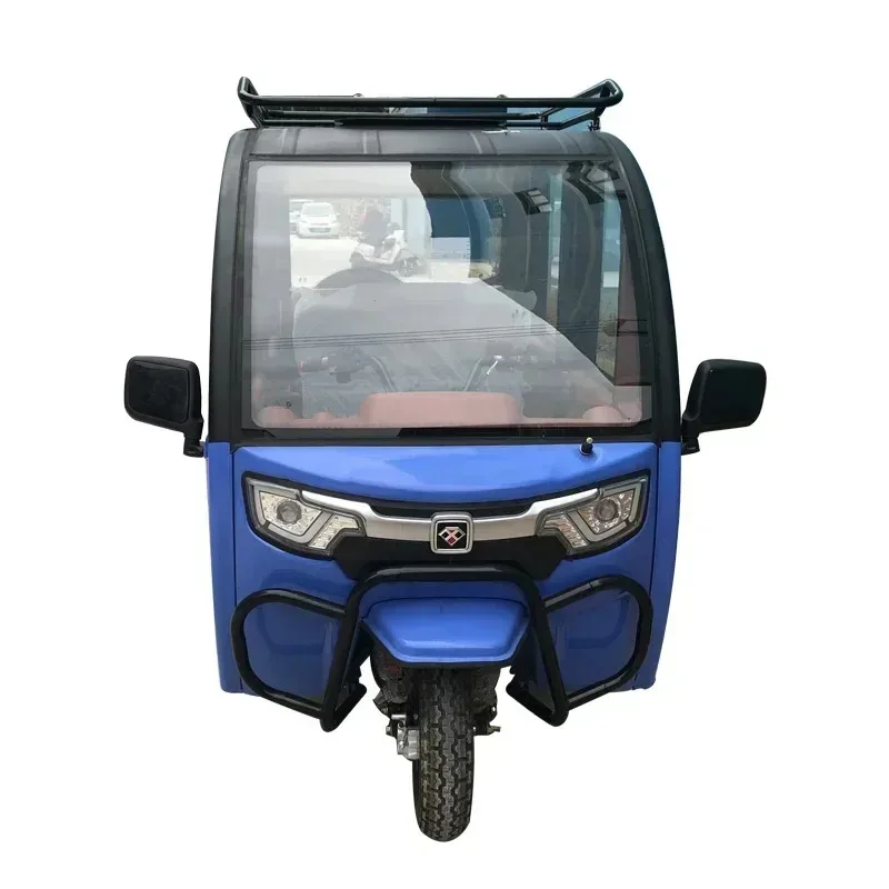Fully Enclosed 3-Wheel Electric Tricycle for Adults 60v Voltage Trike Adult