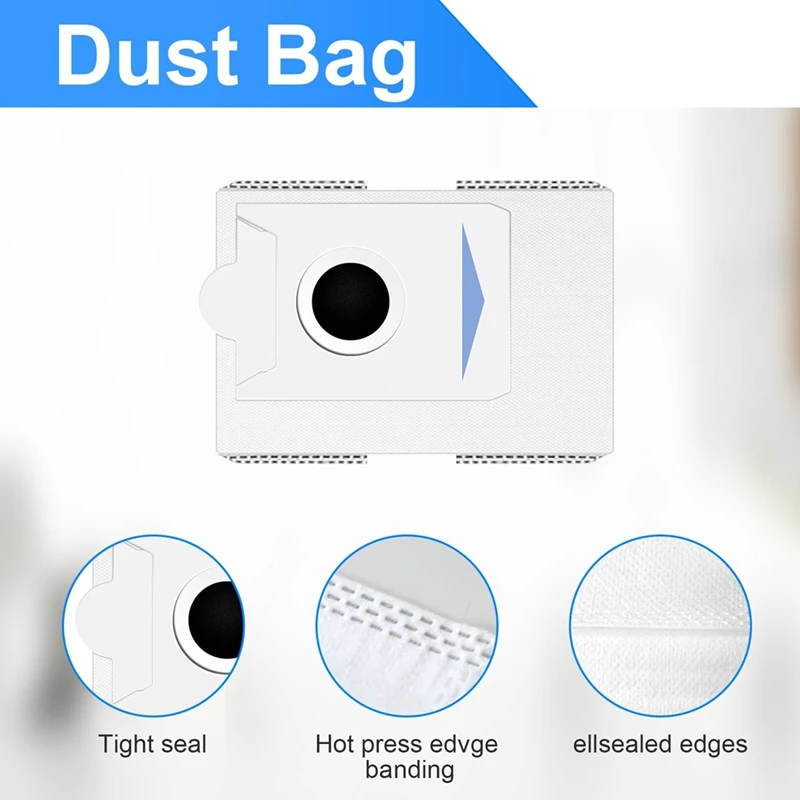 Replacement Parts For ECOVACS DEEBOT X5 Omni, Accessory Kit With Roller Brush, HEPA Filters,Wipes,Dust Bags,Side Brushes