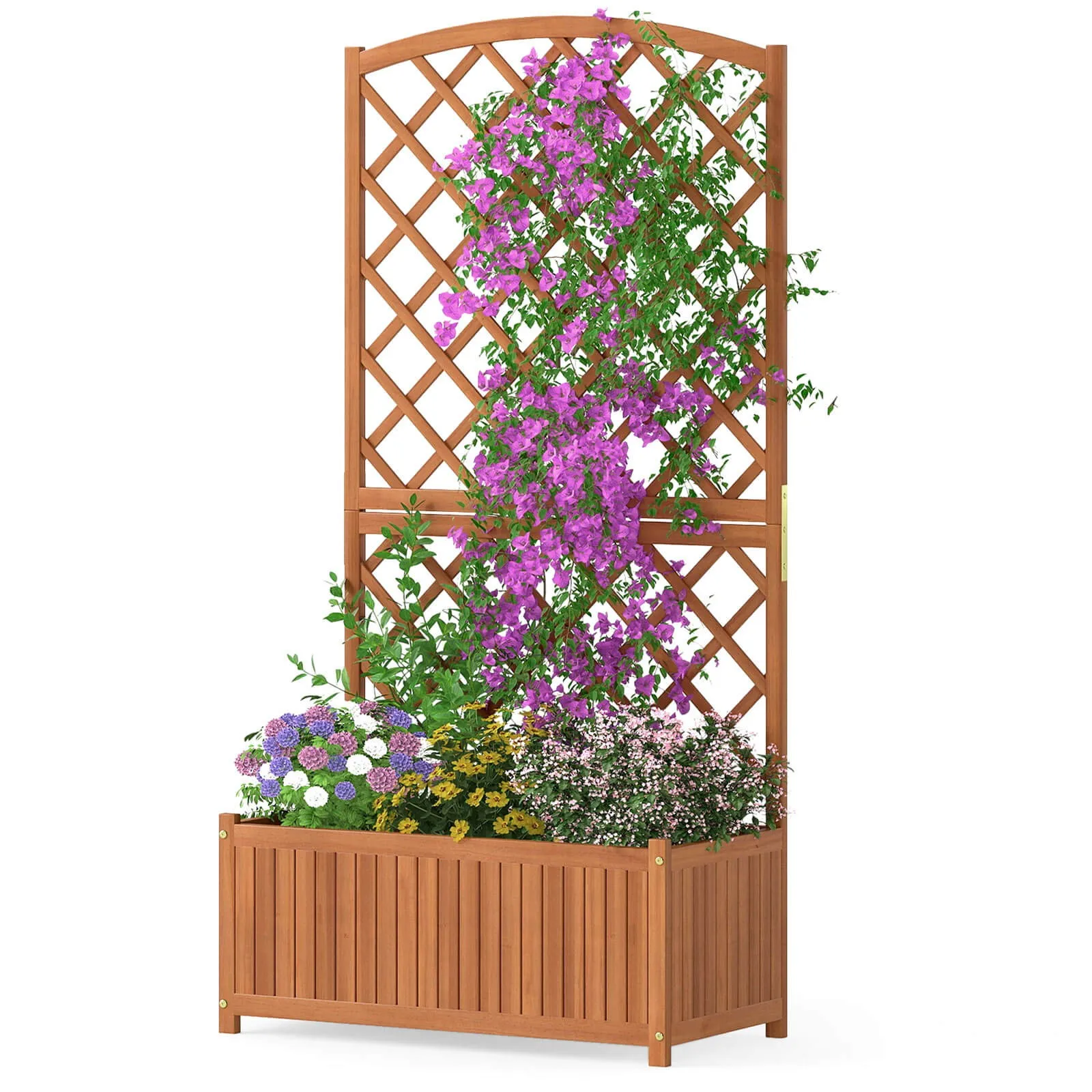63” Wood Planter Co…