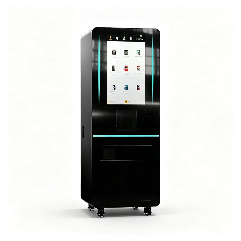 Custom Protein Shake Vending Machine, Automated Healthy Beverage Dispenser with Touch Screen, Cashless Payment