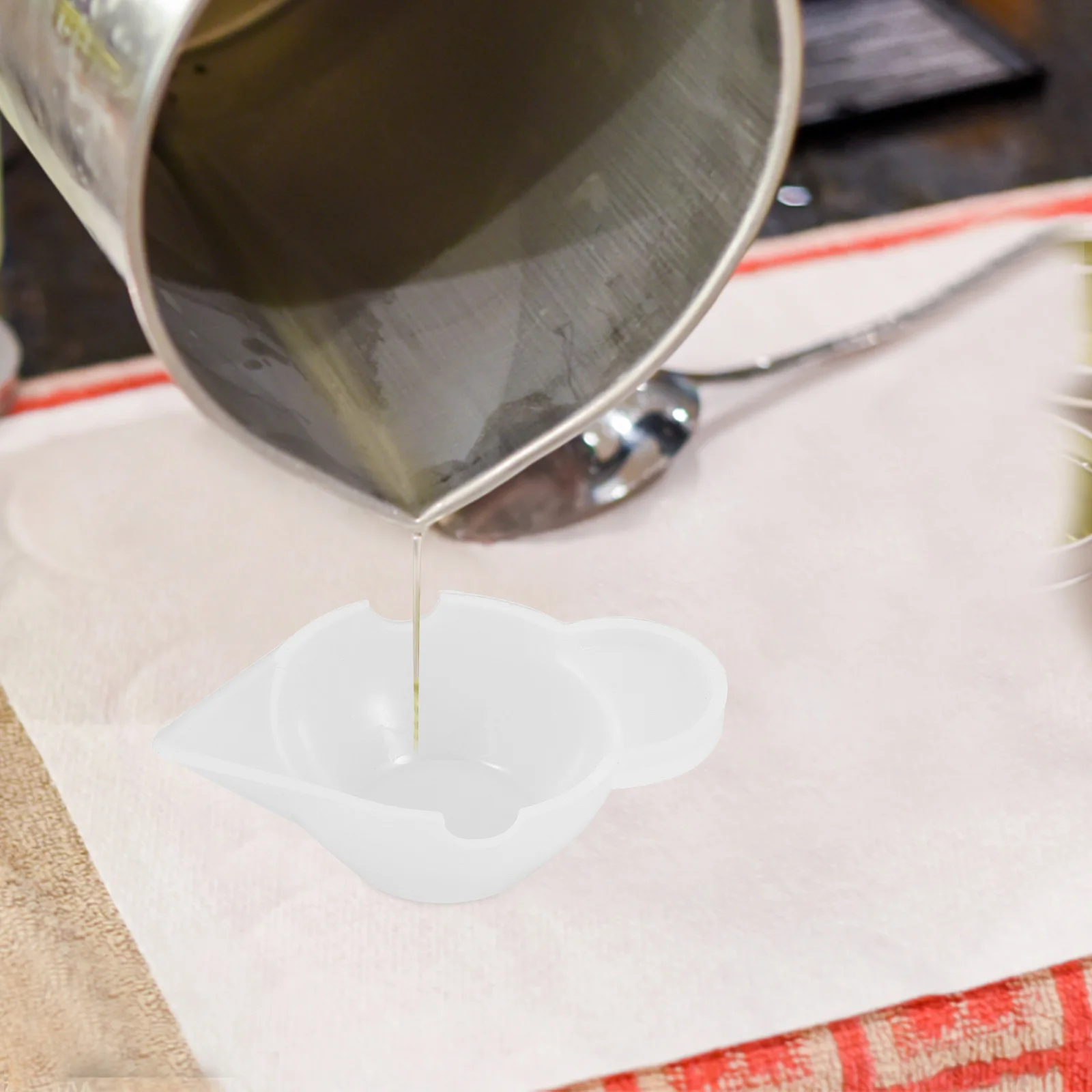 

15pcs Silicone Resin Mixing Cups Small Measuring Bowls For Diy Jewelry Making Heat Resistant Reusable Pigment Toning Cup