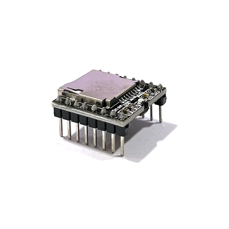 50PCS Mini MP3 Player Module TF Card U Disk 3 Audio Voice Board For DF Play