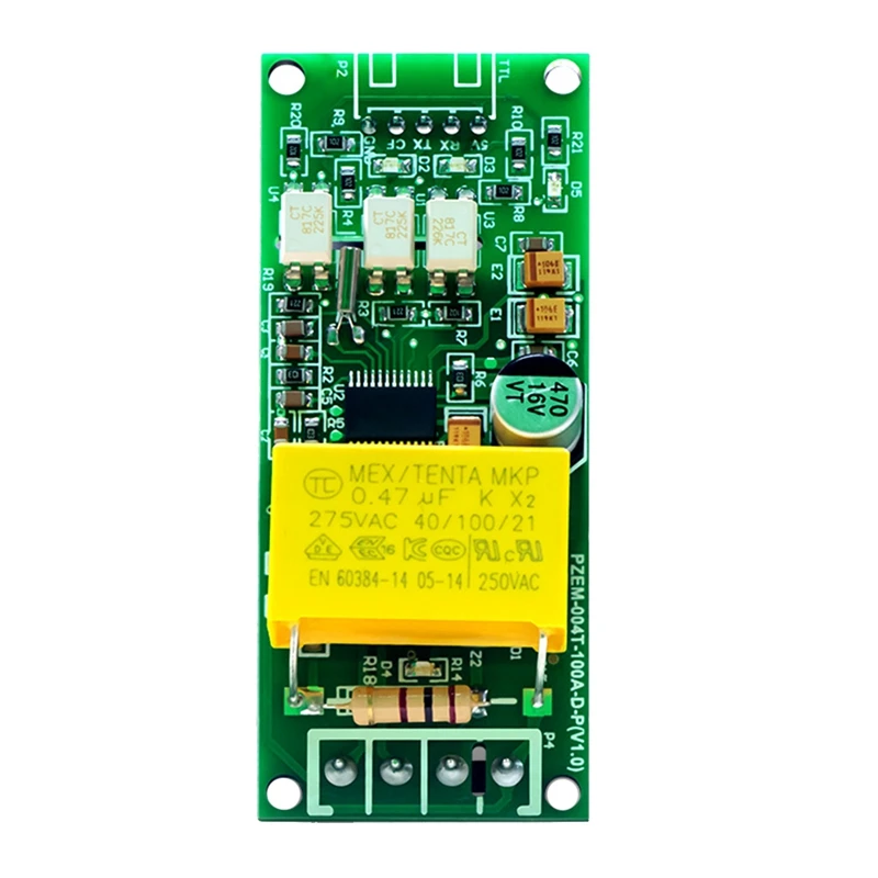 Vatímetro Kwh, medidor de voltios, módulo de prueba de corriente para Arduino TTL COM2/COM3/COM4, 100A PZEM 004T, versión 3,0