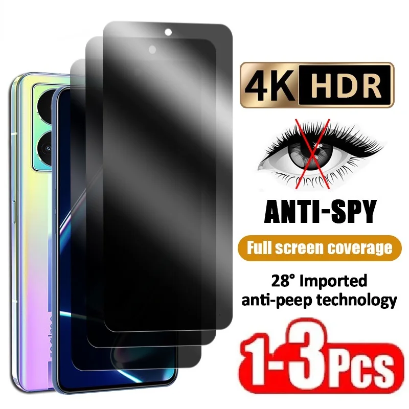 

1-3 шт. Защитная пленка из закаленного стекла для Huawei Honor Play4C 40s8A Pro Prime 10 20 30 Lite X5 Plus X5 X8A 5G Anti-Spy