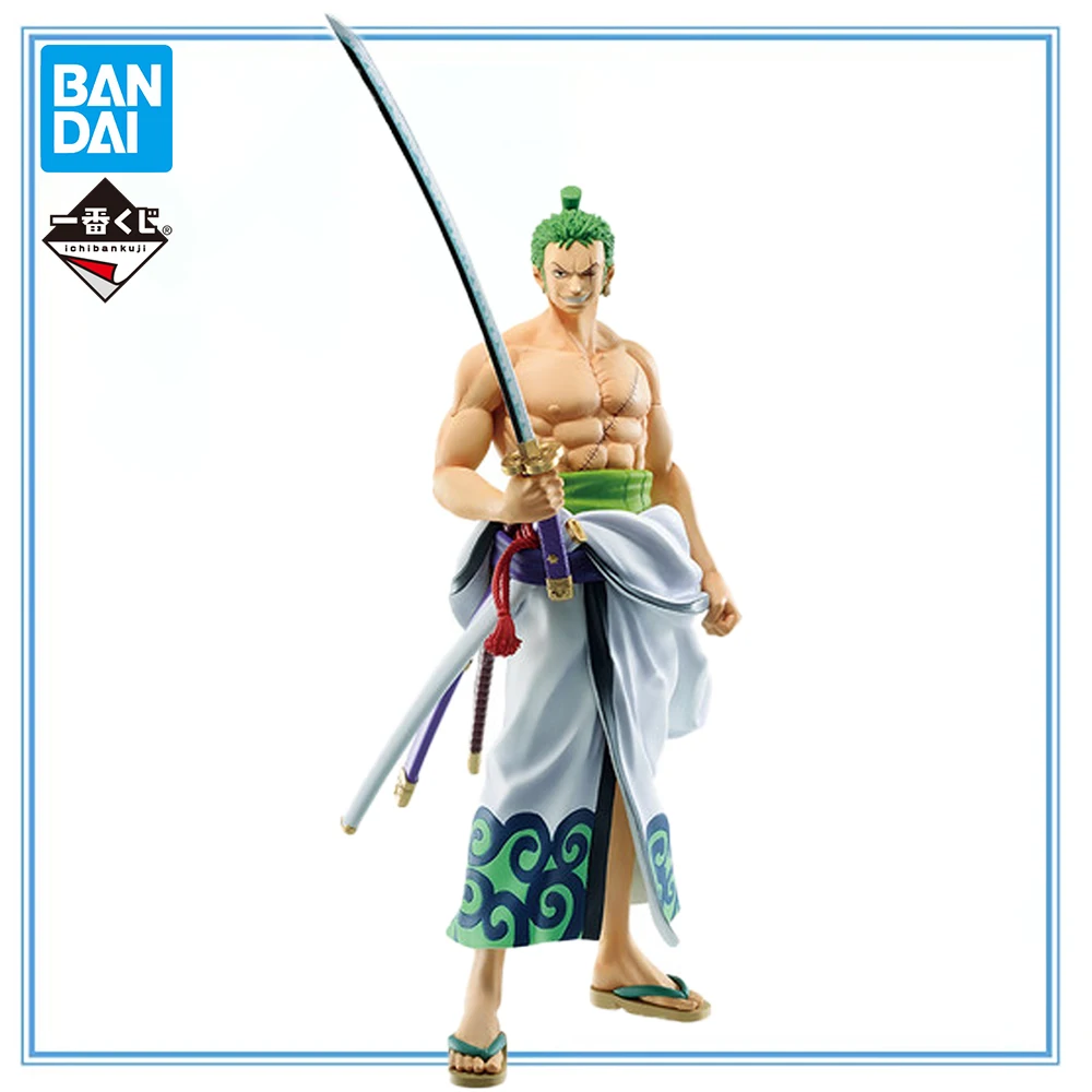 

100% Original in Stock Bandai Spirits Ichiban Kuji One Piece Roronoa Zoro Collection Series Garage Kit Model Decoration