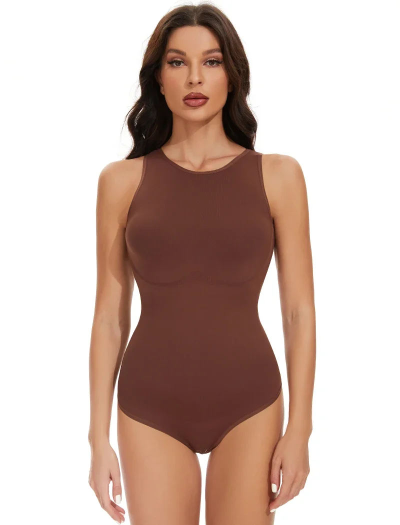 Bodysuits Sexy Sleeveless Crew Neck Shapewear Thong for womens Waist Trainer Tanks Tops Slim Tummy Control Body Shaper 16 S2f33dc69ad1140cca8f679a8f1b07adbn