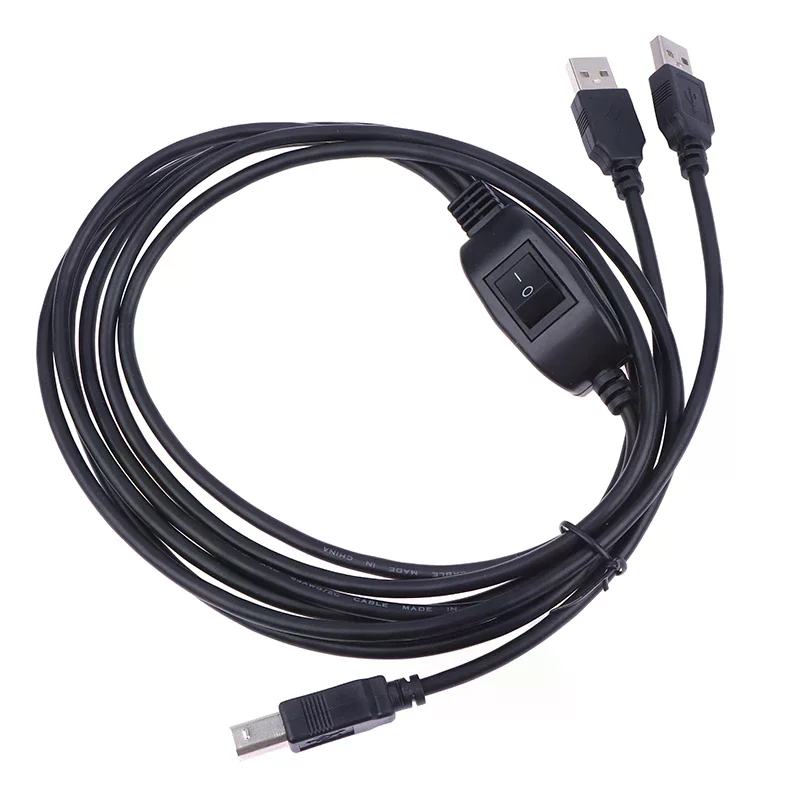 In 1 USB A To B Male To Male Printer Cable For Printer Splitter For Two Computers 2