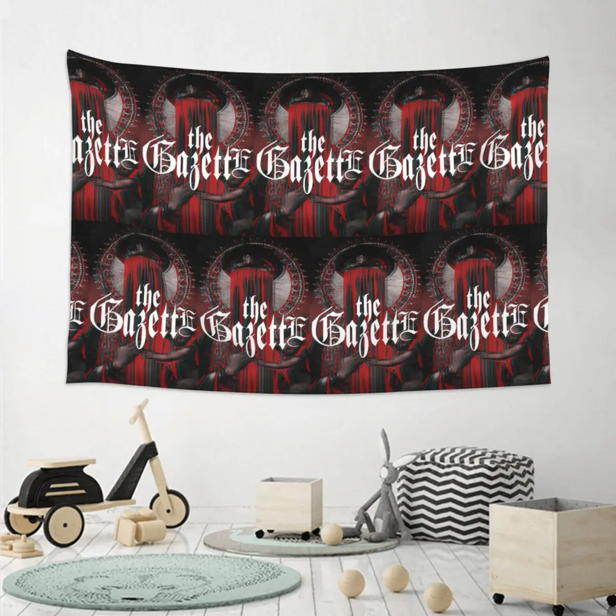 The Gazette Collection Tapestry Hippie Wall Hanging Aesthetic Home Decoration Tapestries for Living Room Bedroom Dorm Room