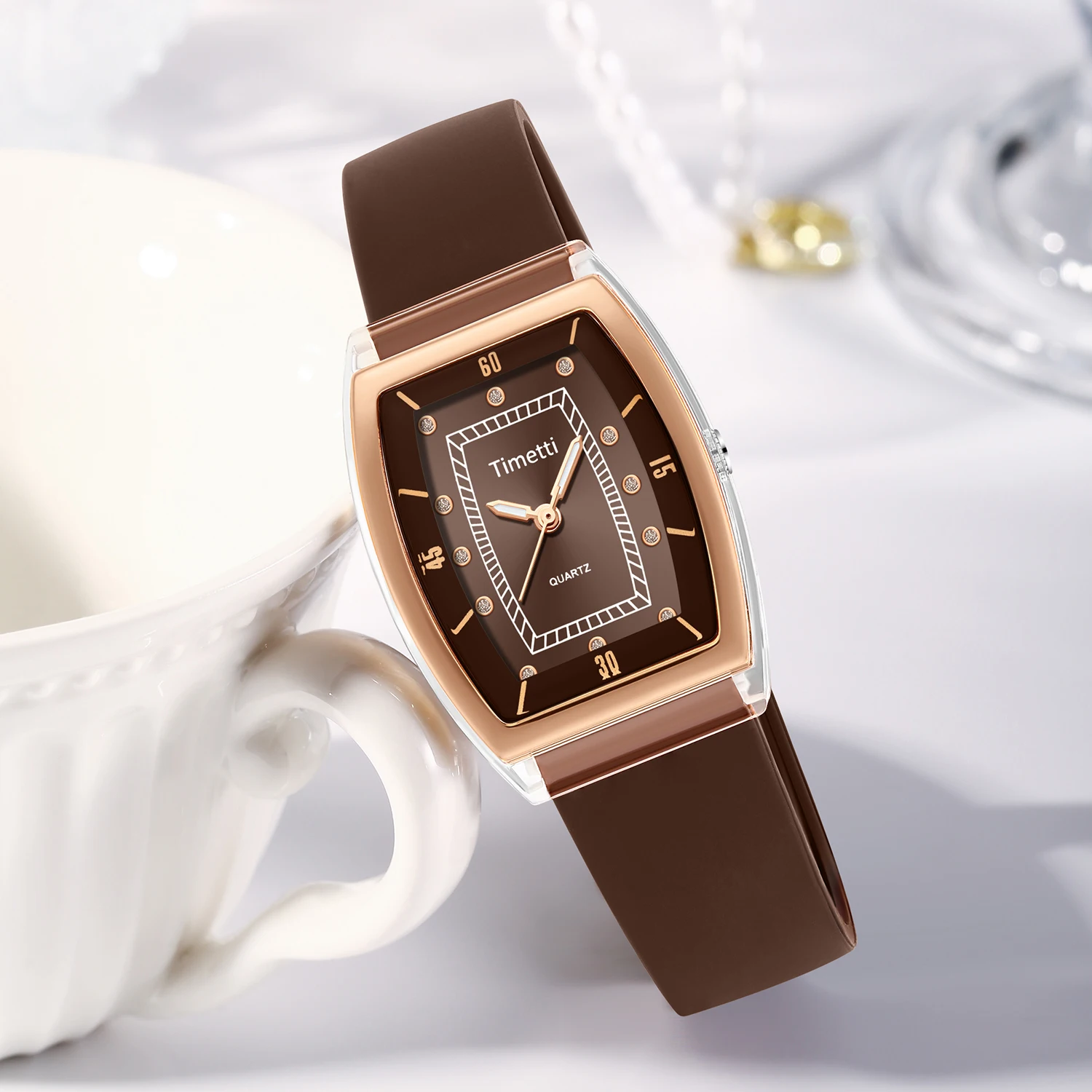 

Retro College Style, Fashionable and Simple, Korean Style Versatile Quartz Movement Watch