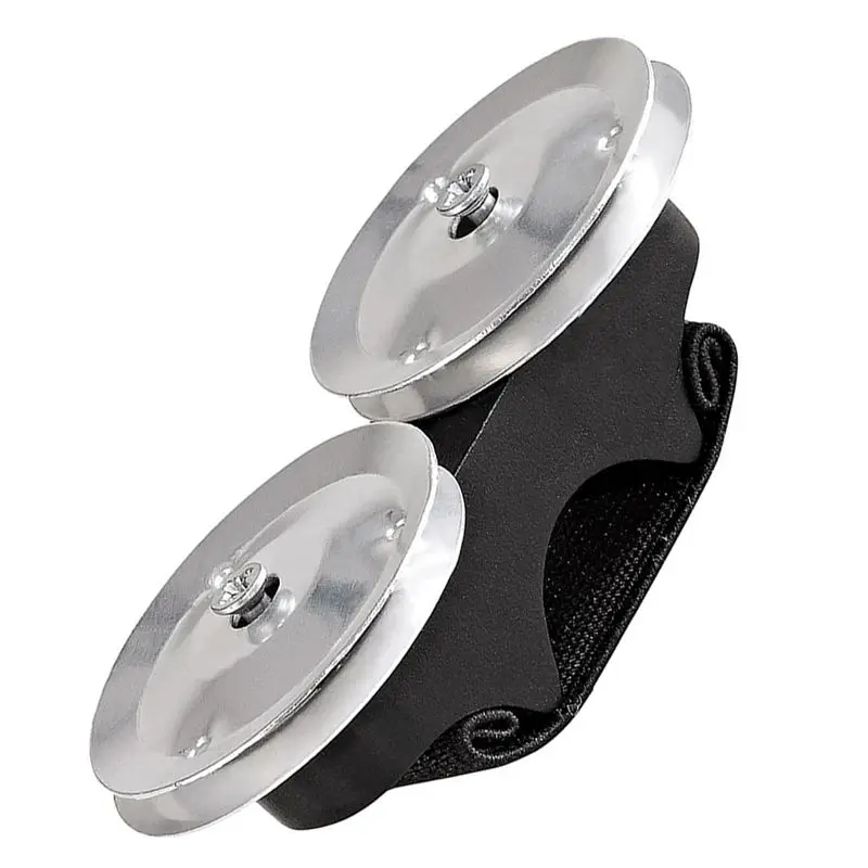 1 Piece Finger Bell Tambourine Hand Rattle Suitable For Cajon Drum African Drum And Other Percussion Instruments-Hot