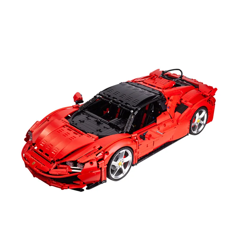 

IN STOCK MOC 1:8 Technical Sports Car SF90 Building Blocks Assembling Bricks Model Toys for Children Birthday Gift Set