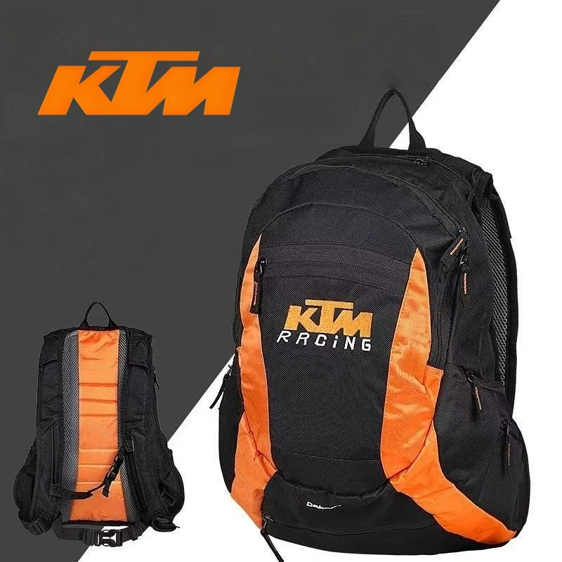 Mochila para motocicleta KTM, equipamento para motociclistas, mochila para motocross, bolsa para esportes ao ar livre e lazer, mochila de alta qualidade