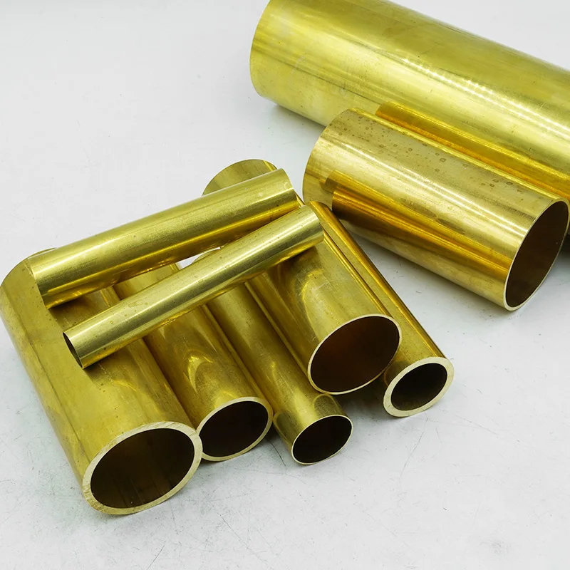 Brass  Alloy Tubes Pipe Outer Diameter 0.8-40mm Brass Round Pipes Straight Tubing