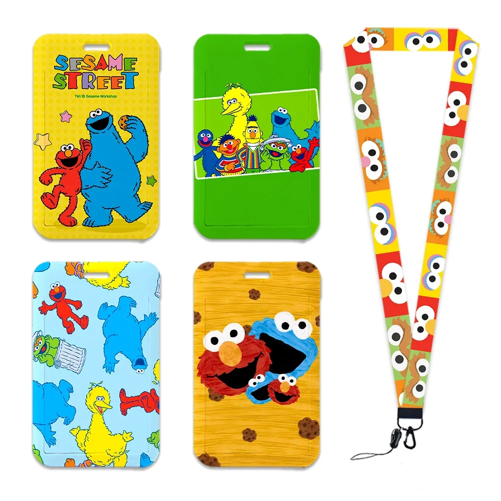 Cartoon ID Abzeichen Halter Gleiche Straße Kreditkarte Abzeichen Student Karte Neck Strap Lariat Telefon Strap Schmuck Heißer Verkauf Kinder Geschenk