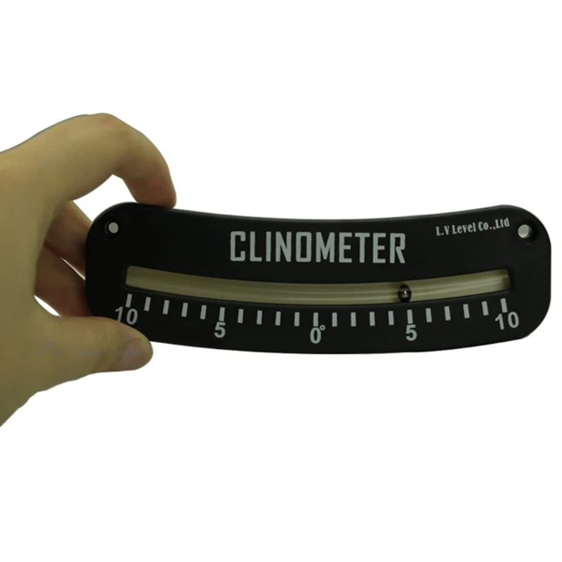 Slope Mini Inclinometer Protractor Tilt Level Meter Finder ClinometerGauge