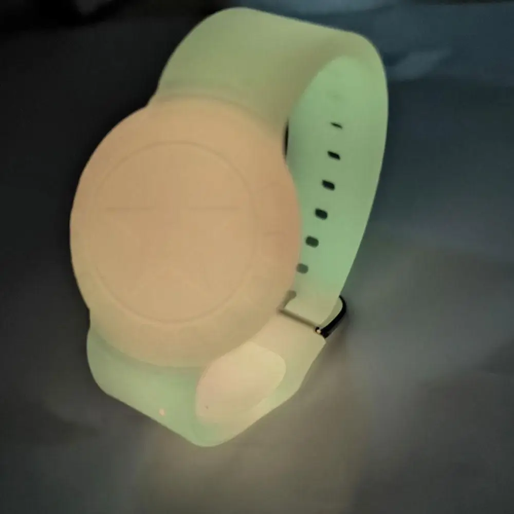 سوار ساعة تعقب للأطفال للعلامة الهوائية ، قابل للتعديل ، حزام ساعة سيليكون مضاد للخدش ، مضاد للفقد ، كم واقي مقاوم للماء ، أطفال