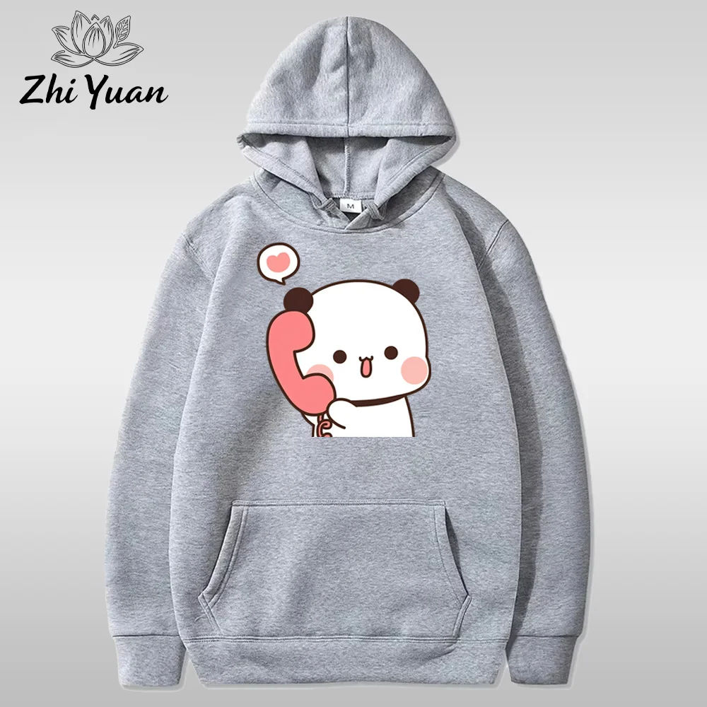Couple Hoodies Matching Set Cute Print | Lovers Gift Funny Pullover Unisex Sweatshirt Casual Couples ZYWY002 view 4