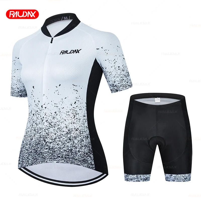 Women's Cycling Clothing Set, Girl Cycling Jersey, Short Sleeve, Breathable Bike Outfit, Summer Fashion, New, 2024