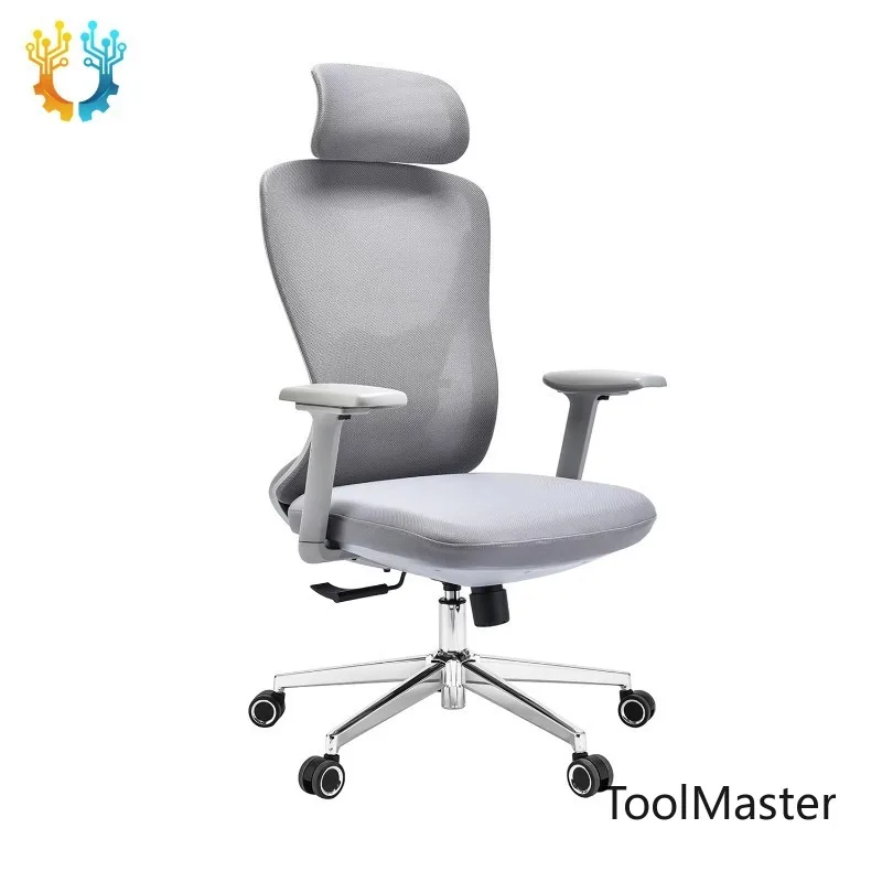 

[2026]Modern Executive Lumbar Support Computer Office Chair With Adjustable Ergonomic Mesh Tilting Lock Function Three-Level Gas