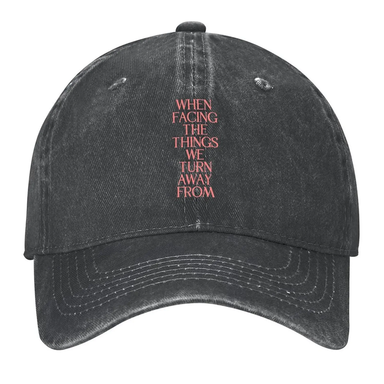 

Luke Hemmings - When Facing the Things We Turn Away From, Starting Line Baseball Cap Luxury man cap Beach Bag Ladies Men's