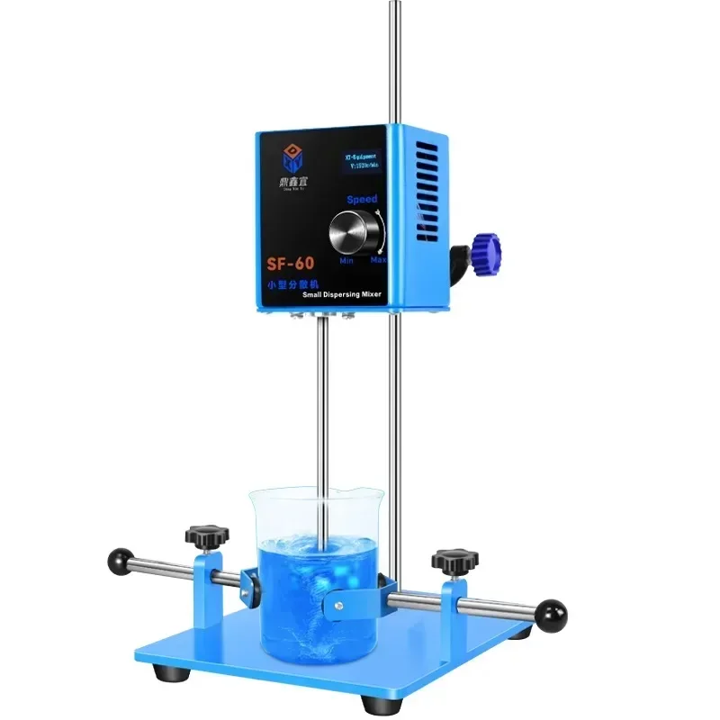 

New SF-60 Electric Mixer Laboratory Small Disperser Mini Mechanical Mixer Digital Display Speed Disperser