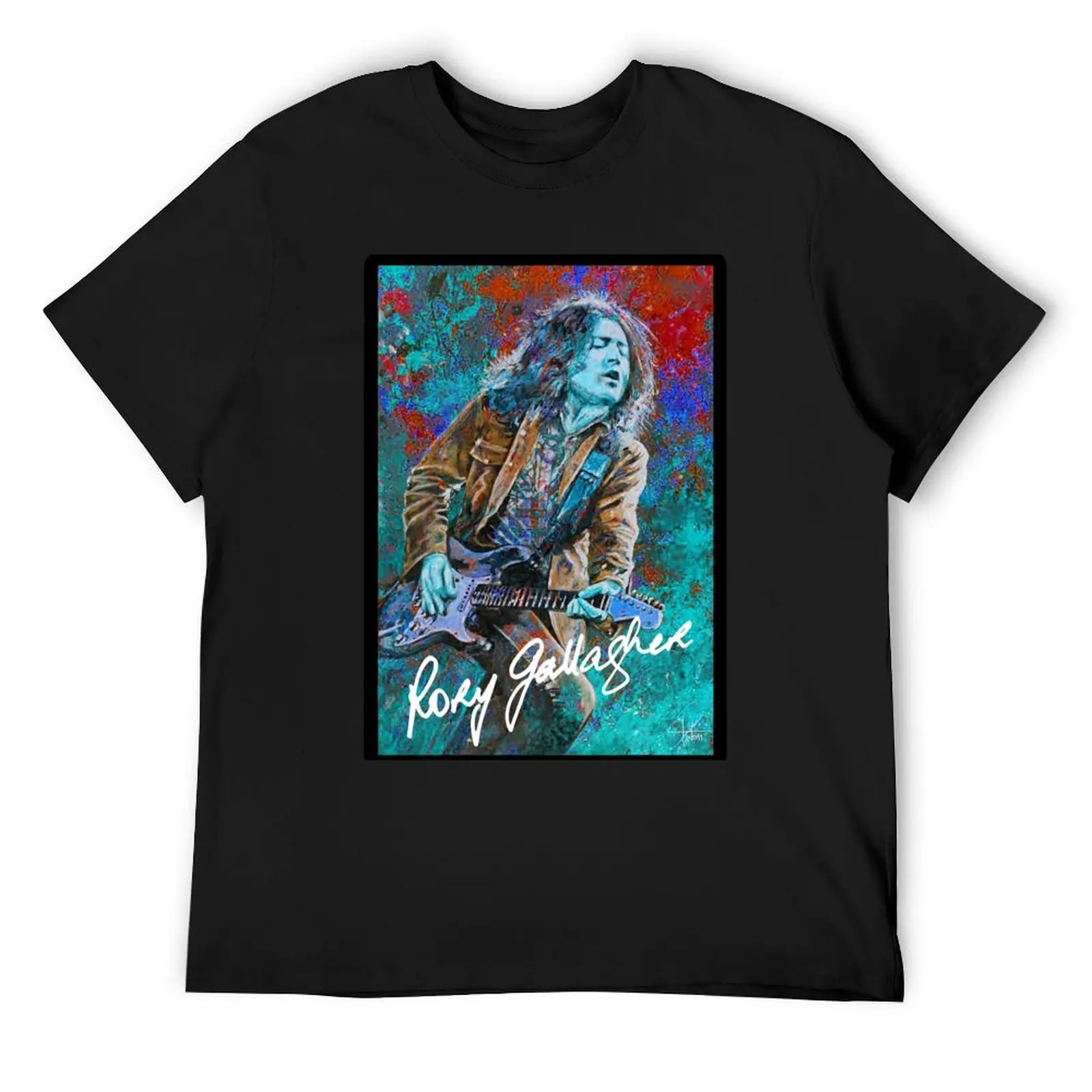 RORY GALLAGHER MUSIC ARTWORK T-Shirt cute tops animal prinfor boys plain black t shirts men