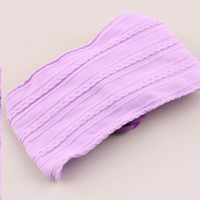 

U13F Soft & Comfortable Headwear Baby Floral Headband for Infants Protecting Fontanelle Comfortable Stretchy Fabric Hairband