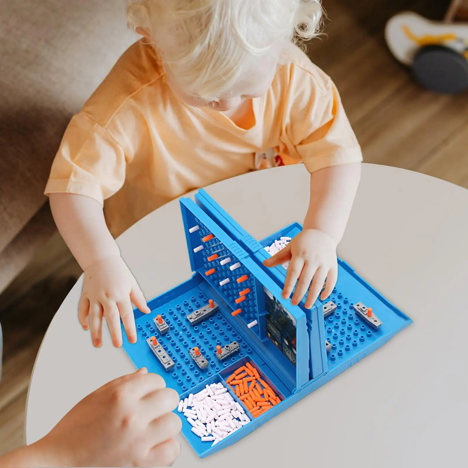 Sea Battle Ship Kampfspiel Tragbares Strategiespiel für Kinder und Mädchen auf Reisen