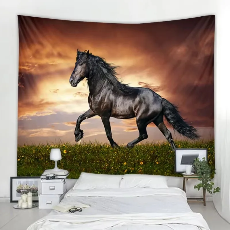 

Mercedes-Benz Horse Decoration Tapestry Mandala Decoration Tapestry Bohemian Hippie Decoration Tapestry Bedroom Wall