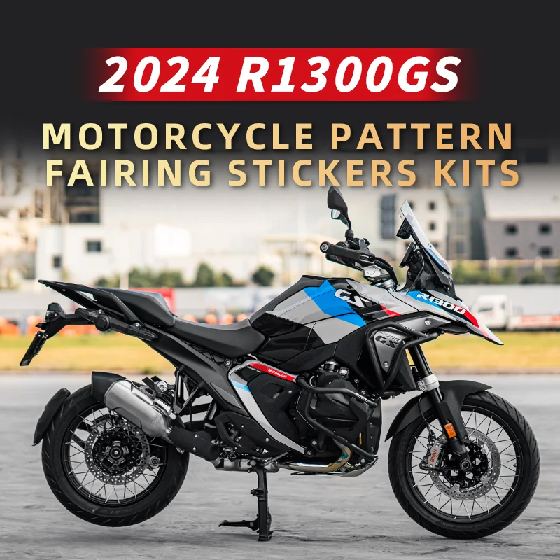 

Pattern Printing Stickers Kits for Motorcycle Protection and Decoration, Used for BMW R1300GS 2024, Various Styles