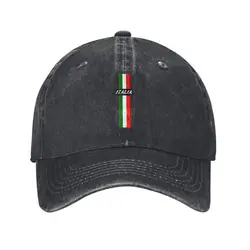 Custom Cotton Italy Flag Baseball Cap Women Men Adjustable Unisex Italian Proud Dad Hat Hip Hop