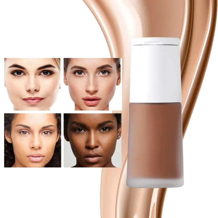 Private Label 14 Color Liquid Foundation Concealer Dual Use Even Skin Tone Professional Matte Base Makeup Cosmetics Custom Bulk