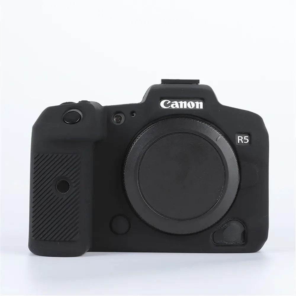 

For Canon EOS R5 Soft Silicone Armor Body Case Camera bag Rubber Protective Cover