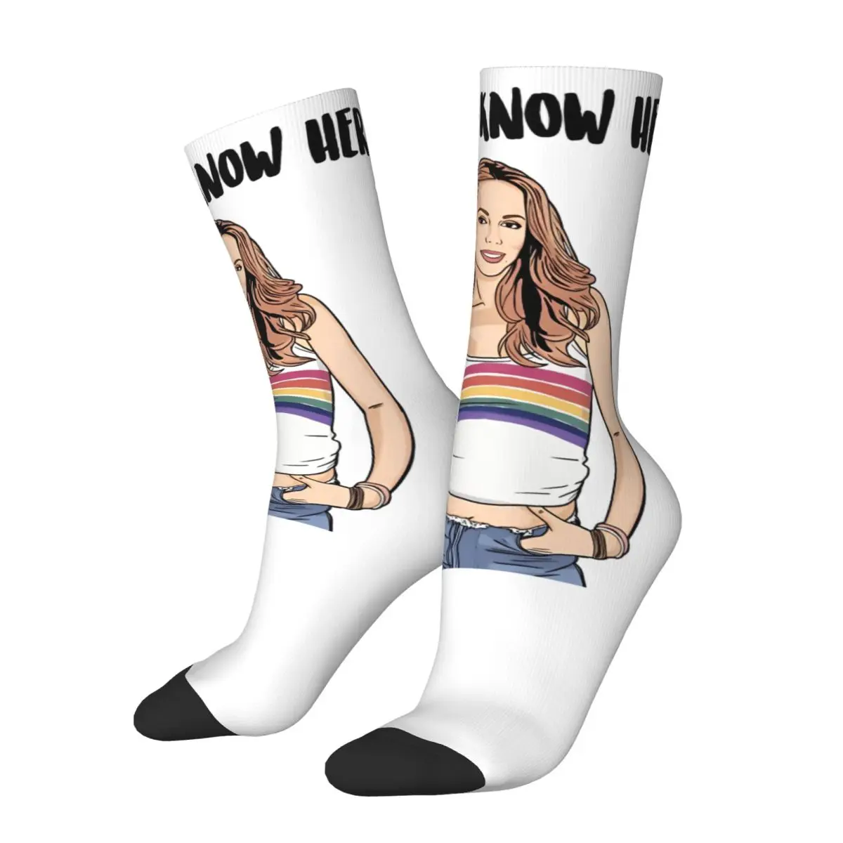 Mariah Carey Socks Retro Stockings Autumn Anti Slip Men Socks Soft Design Outdoor Socks