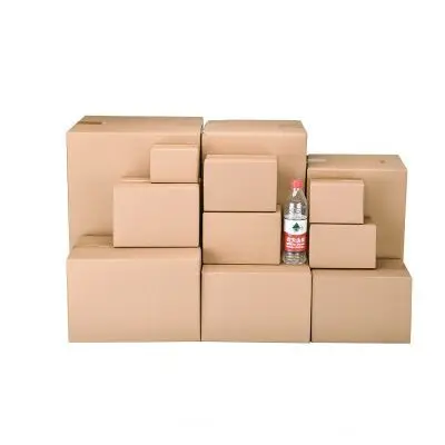 

10pcs/lot Wholesale Corrugated Packing Box Kraft Paper Mailing Box Express Transportation Carton Box