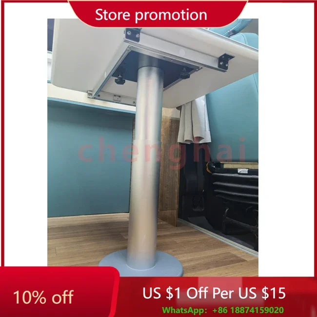 High quality automatically lifting RV motorhome camping table telescopic legs