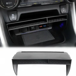 For Toyota RAV4 XA50 2019~2022 2020 Car Central Armrest Storage Box Center Console Flocking Organizer Containers Box Accessories