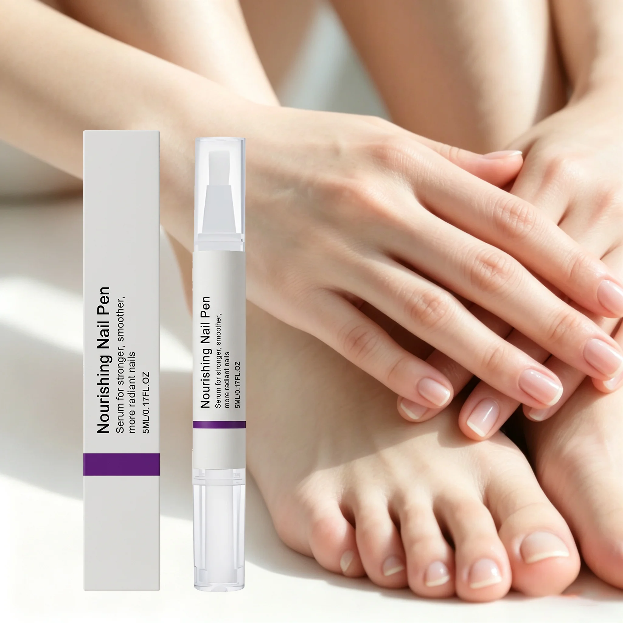 Nail Nutrition Oil Pen Nail Strengthener Prevent Agnail Nails Repair Brittle Split Promote Growth Nail Cuticle Removal Oil Pen