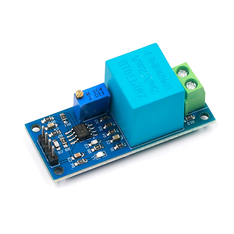 Módulo transformador de voltaje monofásico activo, Sensor de voltaje de salida de CA, amplificador de inductancia recíproca para Arduino Mega ZMPT101B