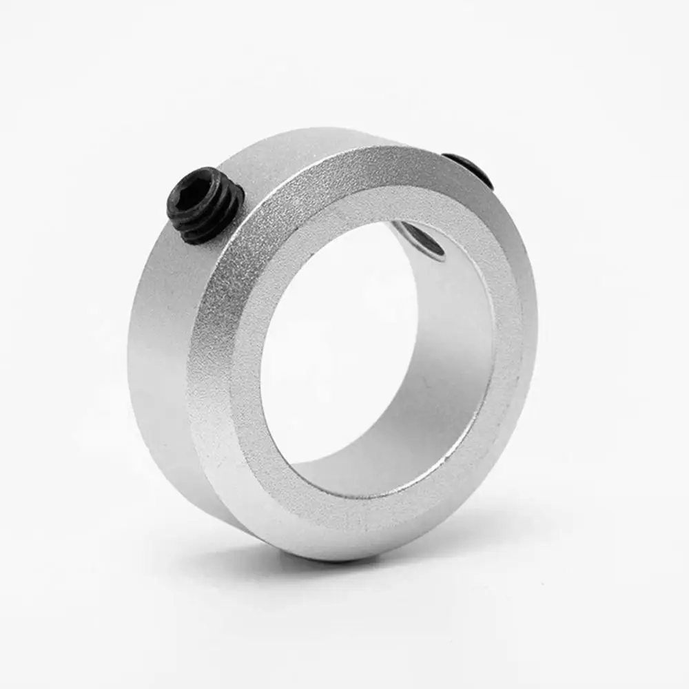1Pcs Aluminum Alloy Fixed Locking Limit Ring 6-30mm Diameter Retainer Locator Shaft Collar Stop Screw Type with Screws