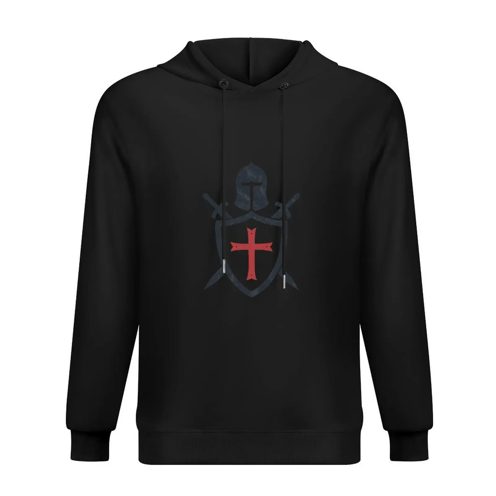 

Knights Templar Flag Helmet Cross Sword Gift Hoodie male clothes men's clothes autumn clothes aesthetic clothing new hooded tee